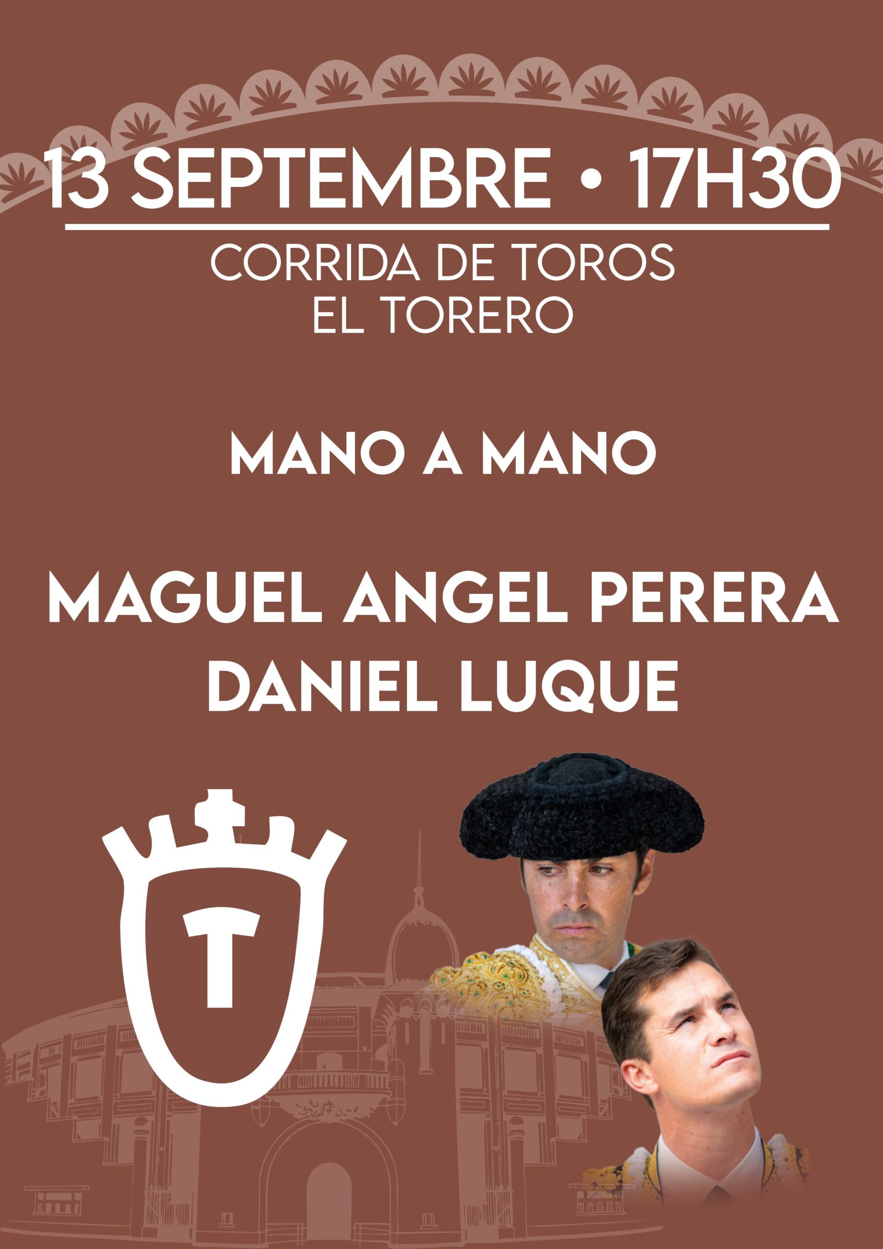 Affiche de Corrida El Torero (mano a mano)